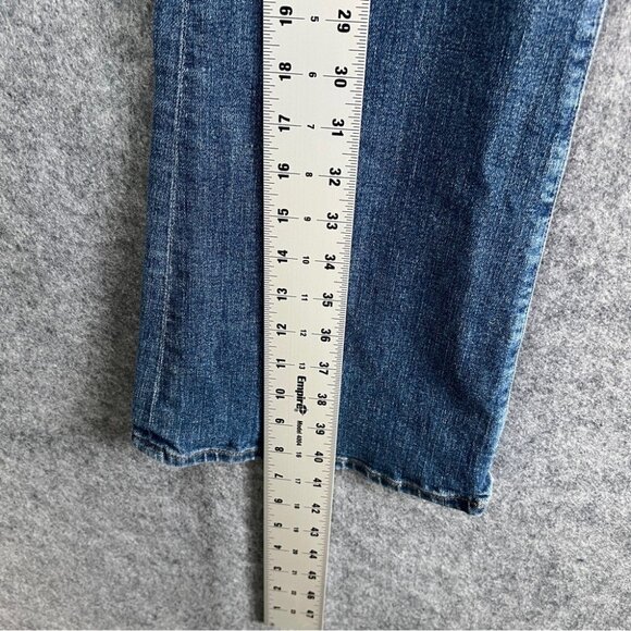 CITIZENS OF HUMANITY Lilah High Rise Bootcut Flare Blue Jeans Size 32 FLAW - Picture 13 of 15